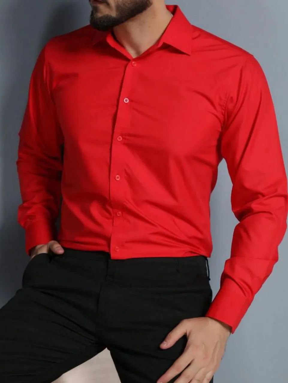 CAMISA SOCIAL Masculino ELEFANTES  - Foto 4