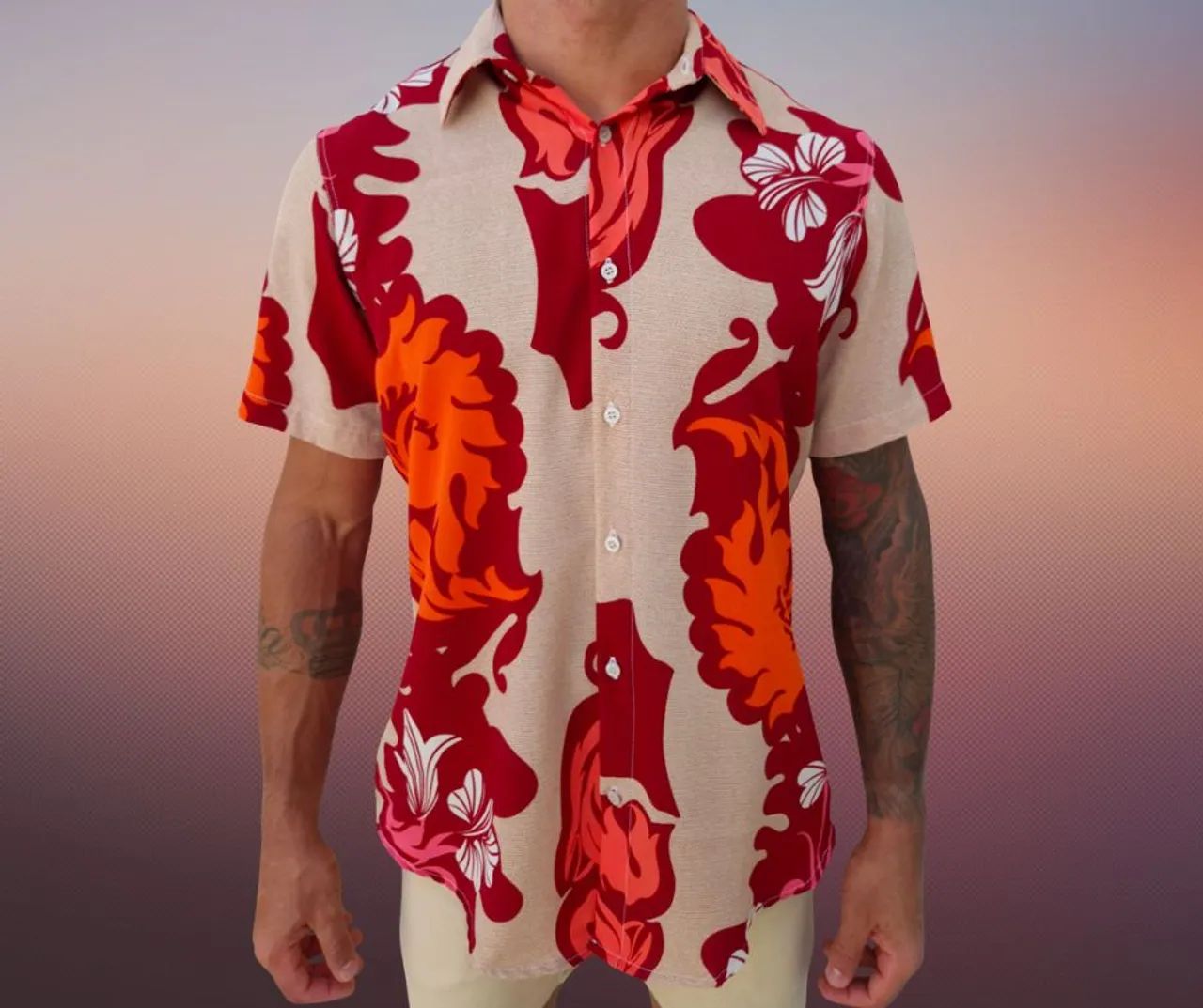 Camisas manga curta florais - Foto 3