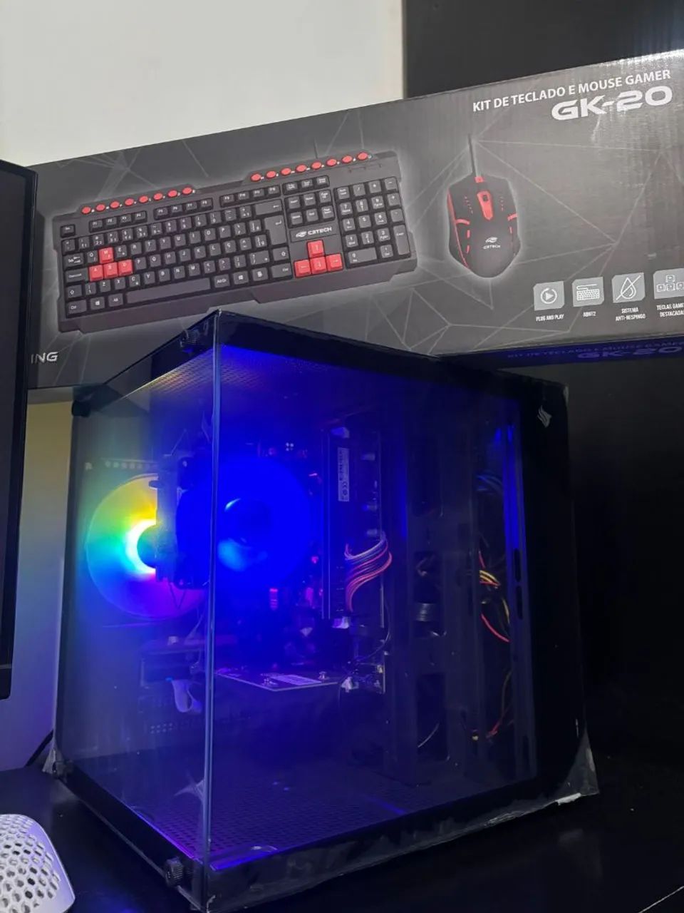 Pc Gamer AQUÁRIUM Home Office 16Gb Ssd - Foto 2