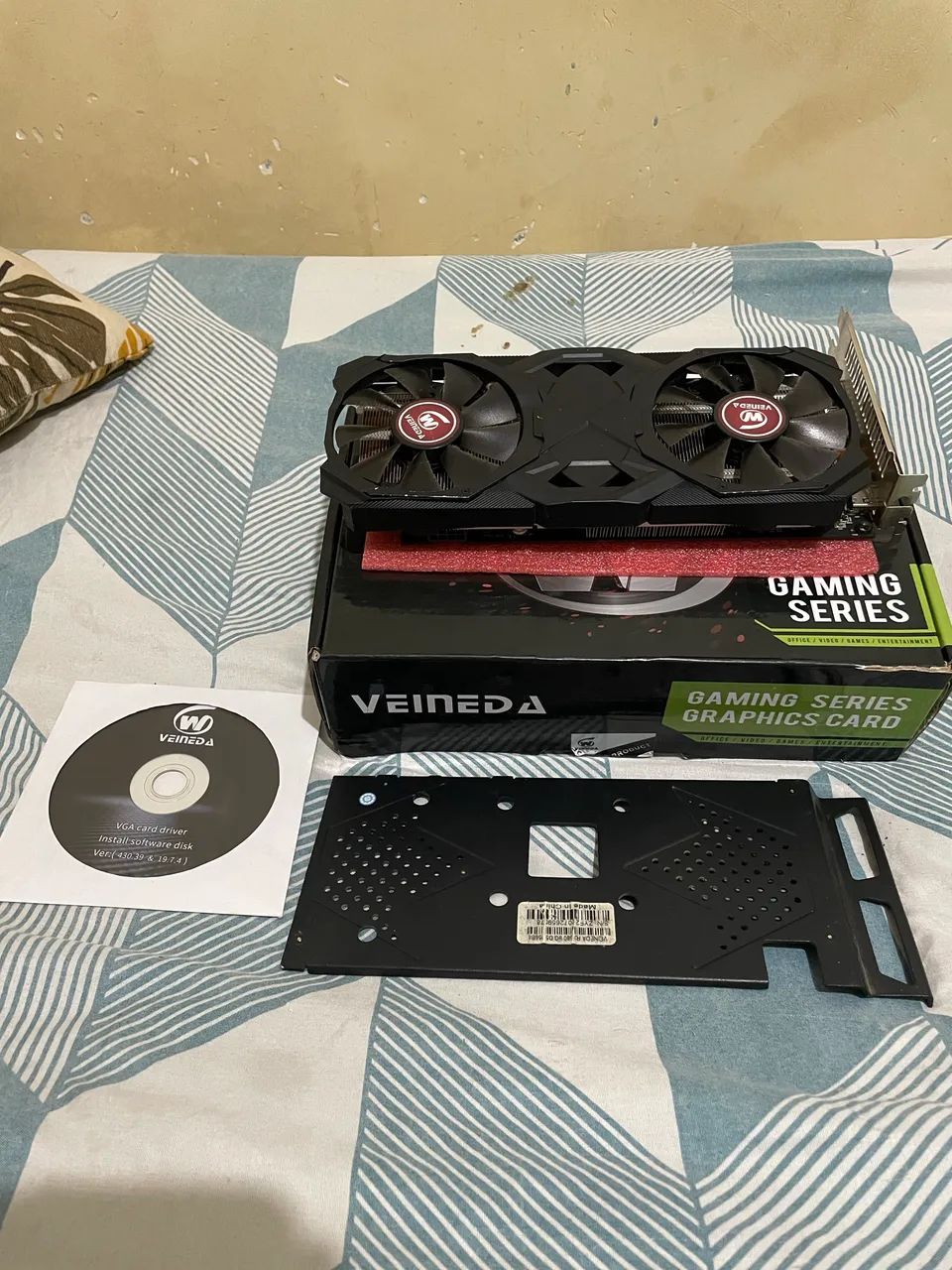Placa de video RX 580 de 8GB semi nava na caixa  - Foto 2