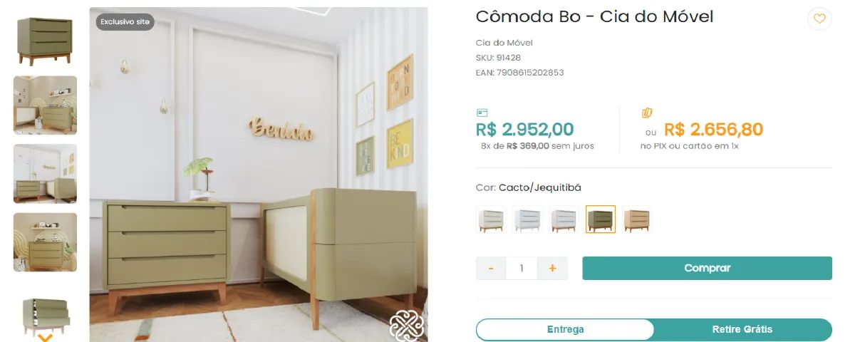 Cômoda bebe - Foto 3