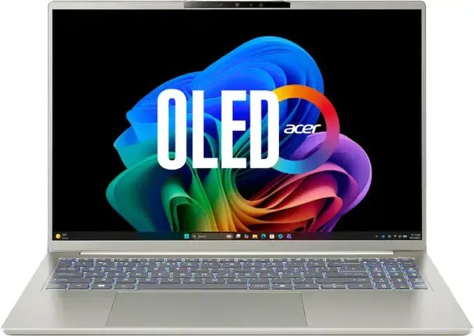 Acer - Swift Go 16 AI - Copilot+ PC- 2K OLED Touchscreen Laptop - 32GB  Intel Core Ultra 7