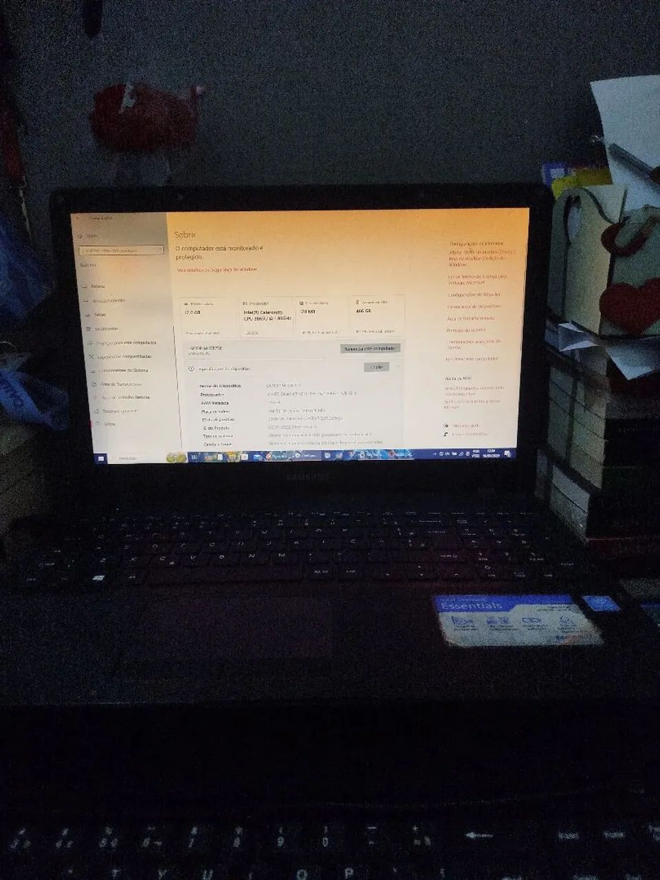 Notebook Samsung 