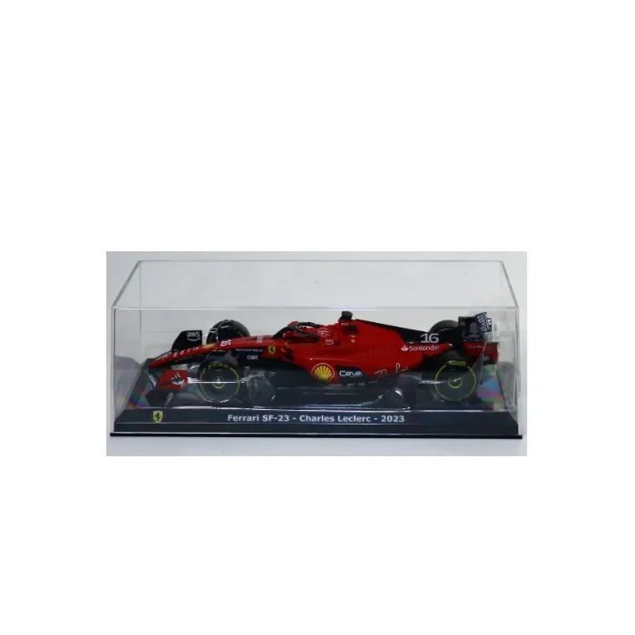 Ferrari SF-23 escala 1/24 com acrílico e piloto no cockpit  - Foto 3