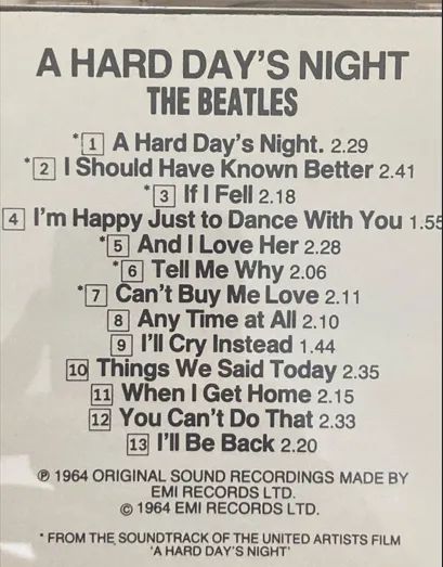 Beatles - CD - " A Hard Day´s Night" - Como novo - Foto 5