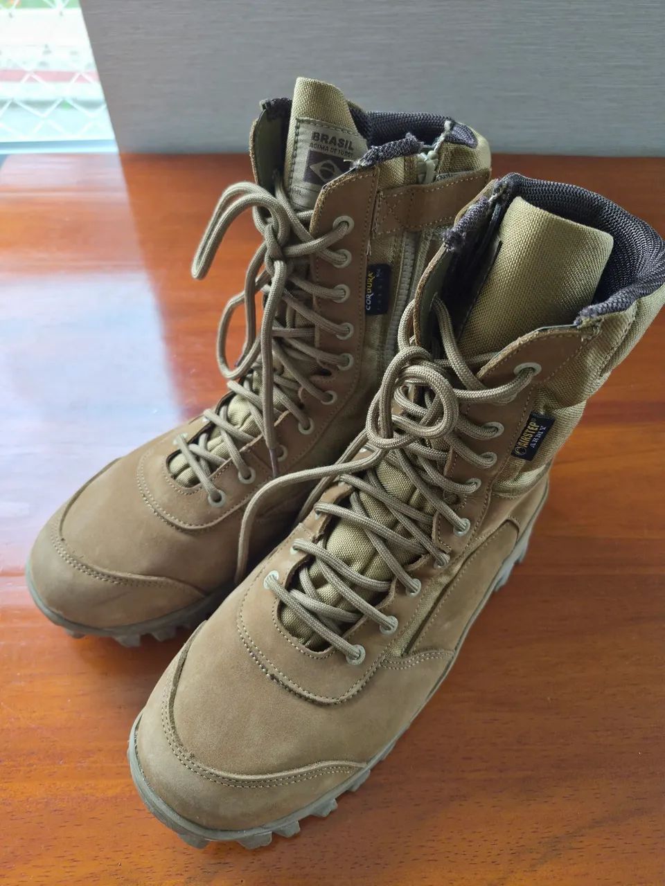 Bota Coturno Tática Coyote - Foto 3