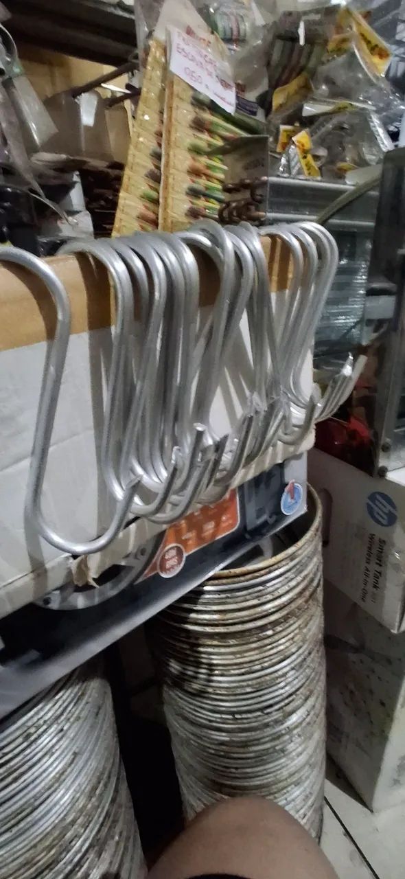 GANCHO  DE ALUMÍNIO PARA CARNE AÇOUGUE 