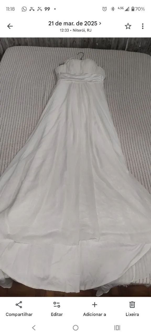 Vestido de Noiva classic - Foto 4