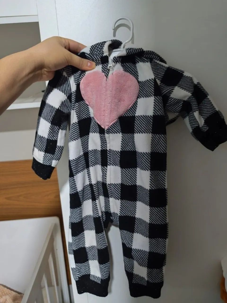 kit macacão carters inverno 6m e 12m - Foto 4