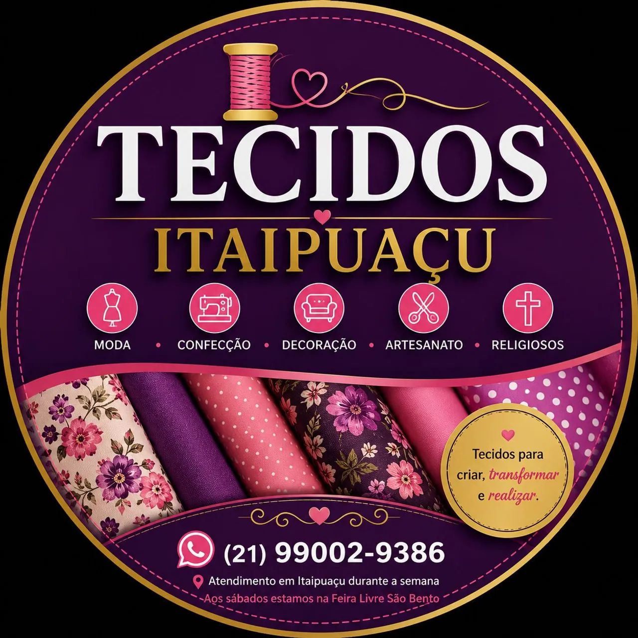 Tecidos Itaipuaçu. 