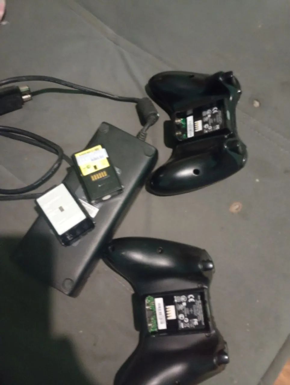Controles e fonte Xbox 360 original  - Foto 2