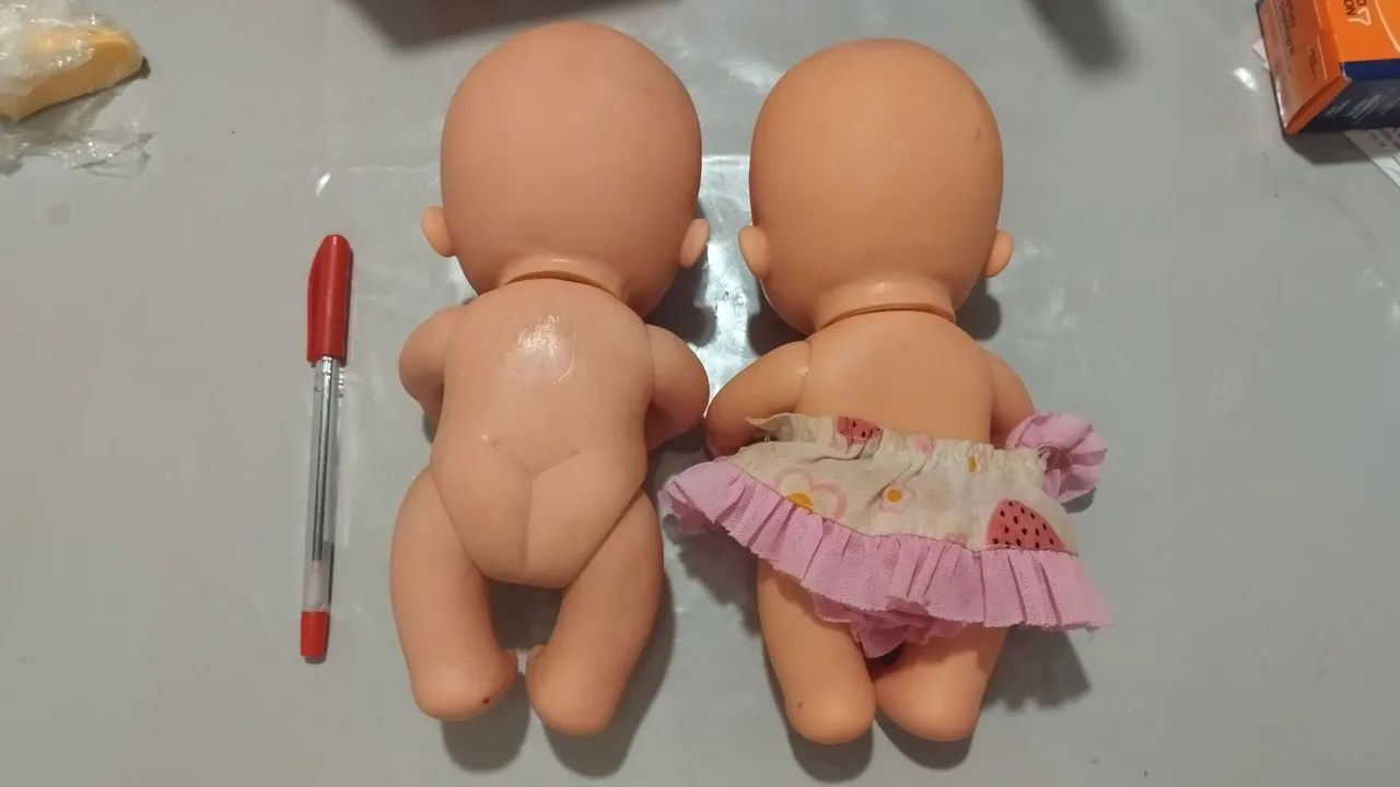 2 bebês antigos colecionável  - Foto 2