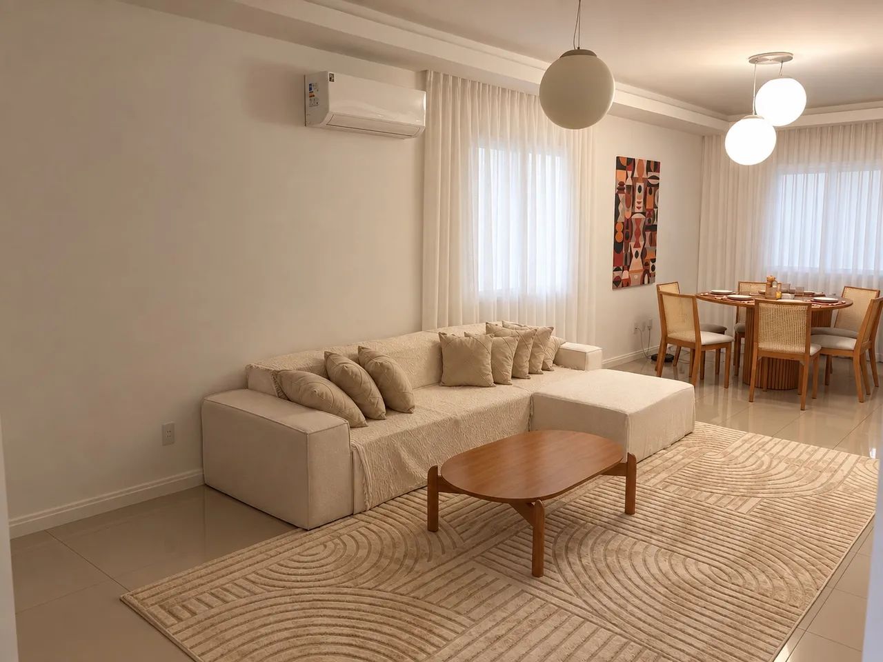Vendo sofá inflow boucle 2,75m - Foto 2
