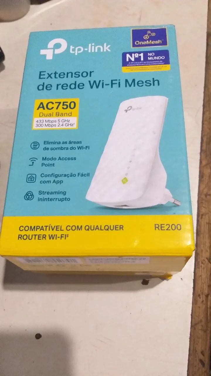 Extensor de rede Wi-Fi Mesh ac750 Dual band 433 Mpbs 5 Ghz 300 Mpbs 2.4 GHz - Foto 3