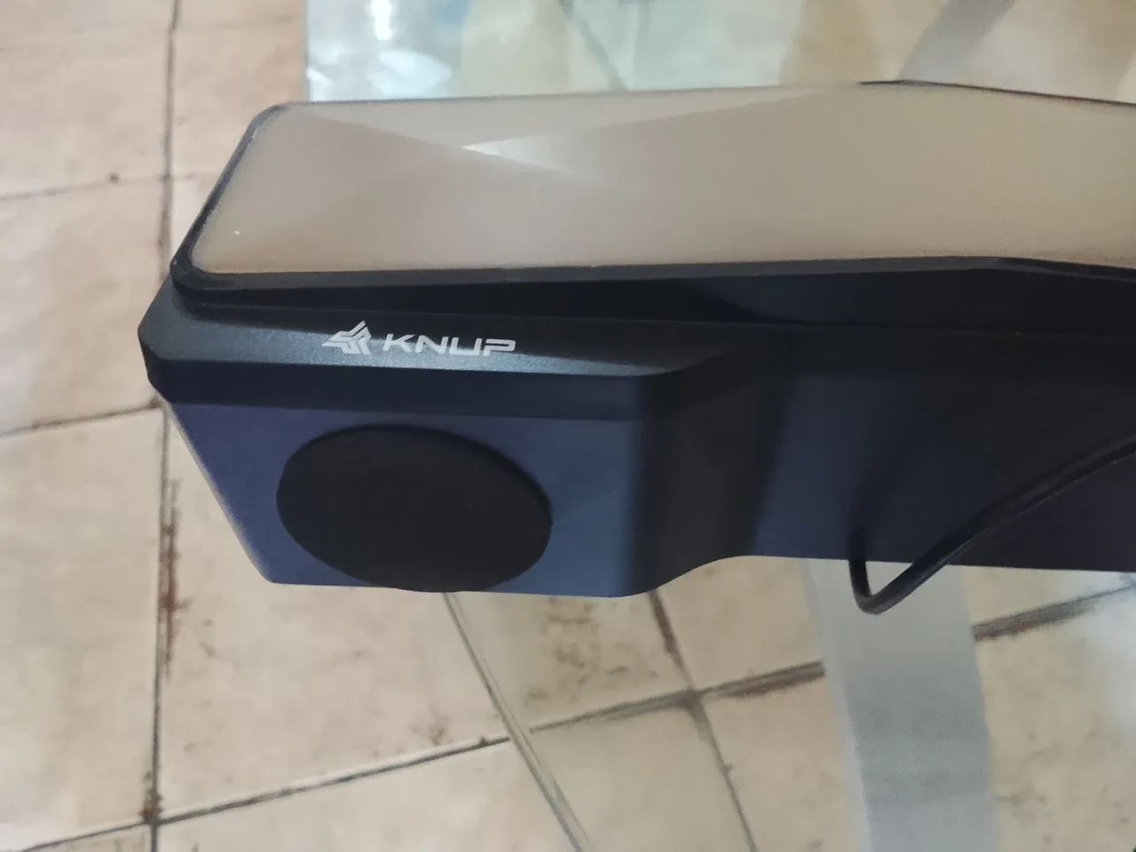 Caixa de áudio horizontal USB Knup ok led  - Foto 4