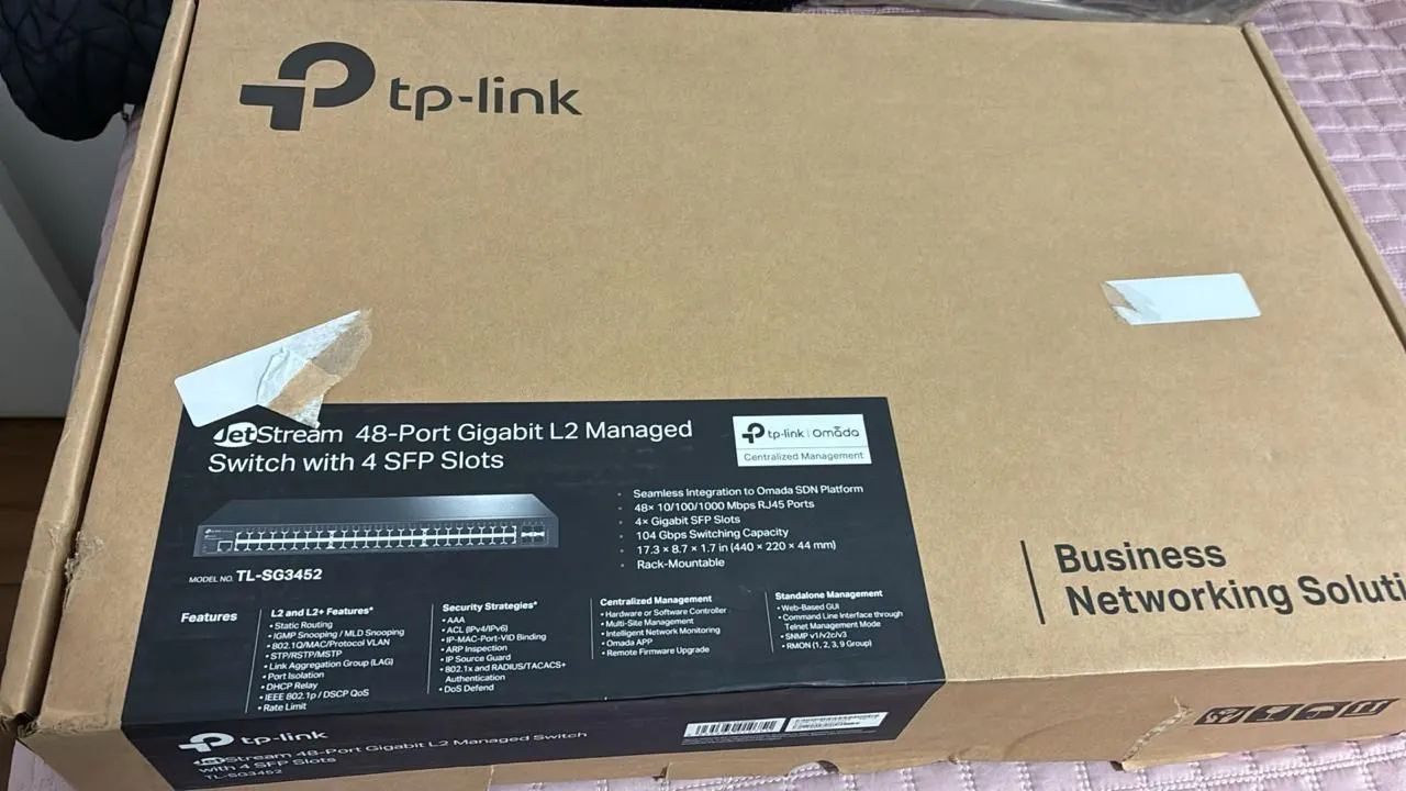 Switch TPLINK Gigabit 48 portas  - Foto 3
