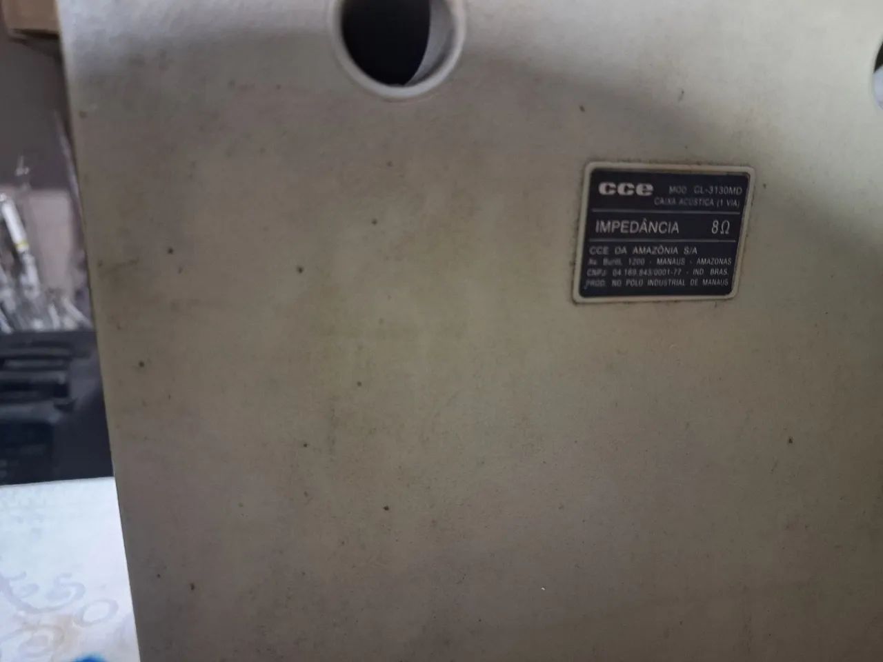 Caixa de som  1 gradiente e 1 cce  funcionando  - Foto 4