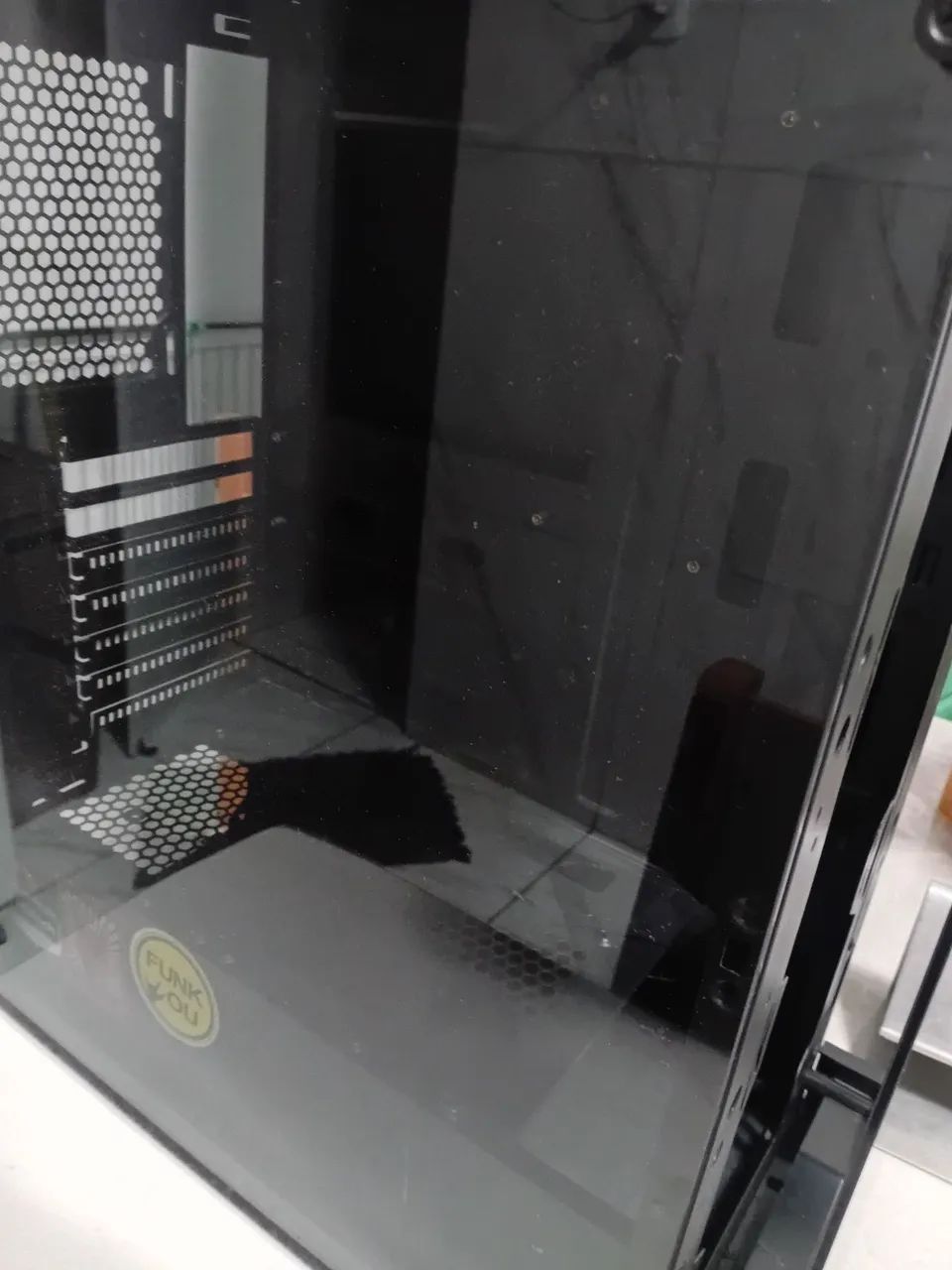 Gabinete para pc frente e lateral de vidro temperado  - Foto 4