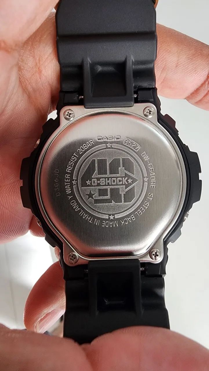 Gshock DW-6640RE-1 Edição Limitada - Foto 3