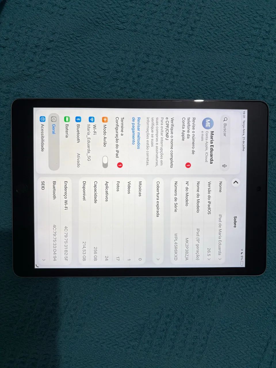 IPAD 9° GERAÇÃO  - Foto 3