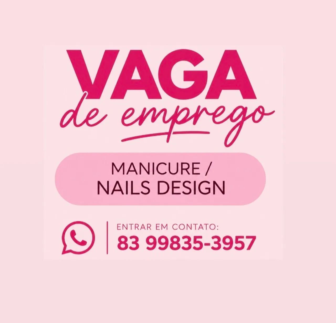 VAGA DE EMPREGO 