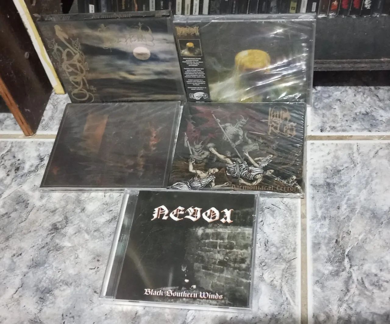 CDs Lacrados Death, Black Metal.