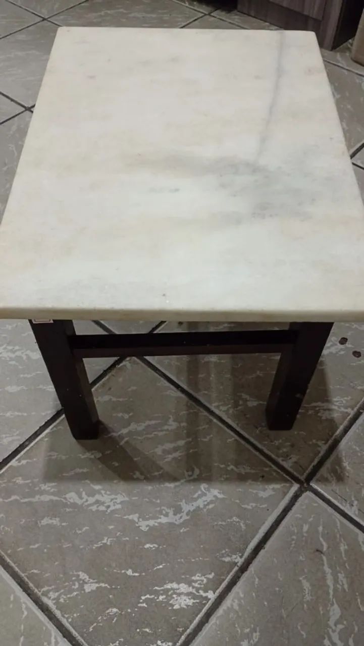 Mesa centro tampo mármore  - Foto 2