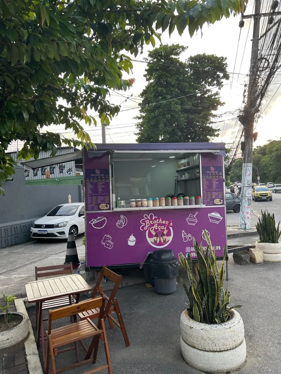 Trailer de Açaí Completo