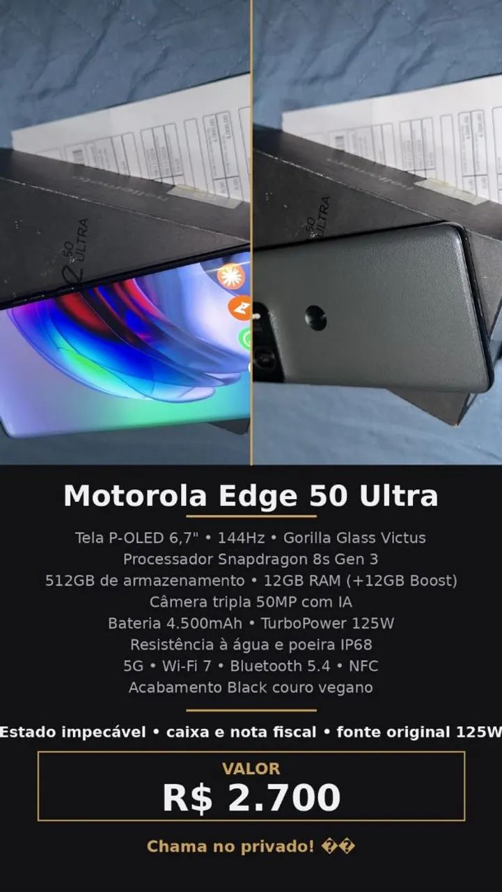 Motorola edge 50 ultra  - Foto 2
