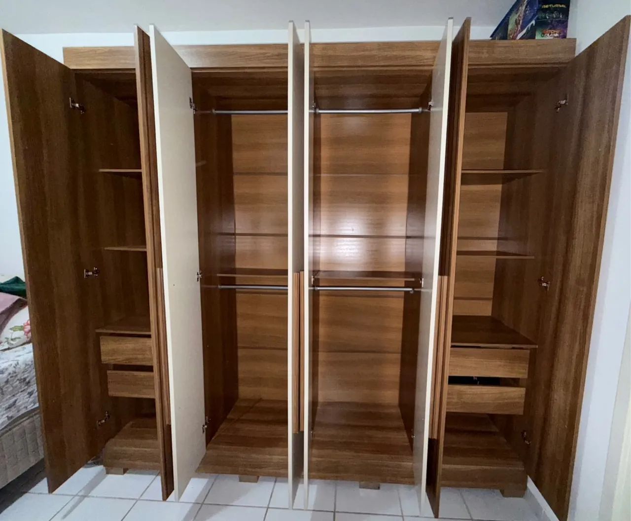 Vendo Guarda roupa - novo  - Foto 2