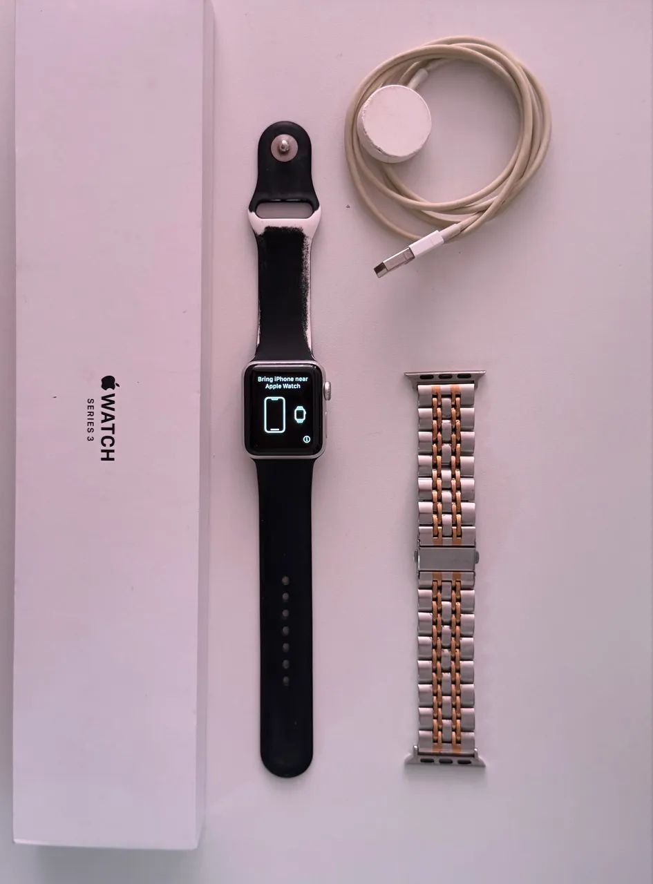 Apple Watch S3 ( com acessórios)