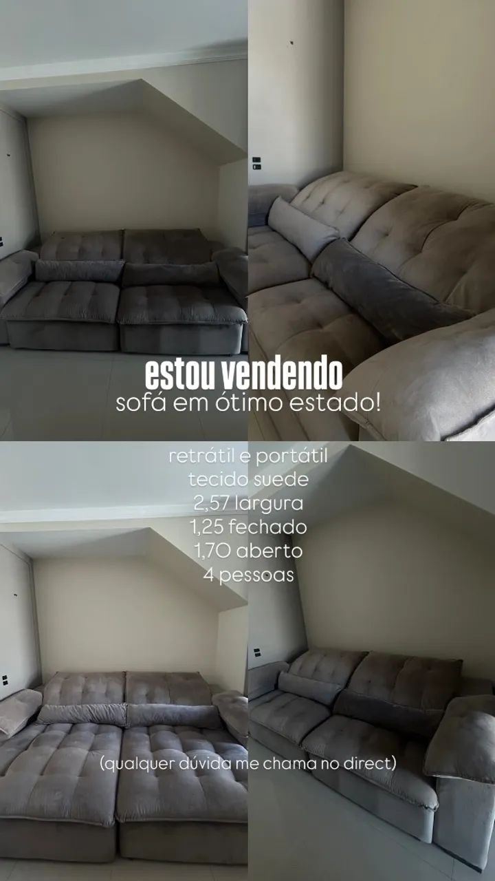 Sofá retrátil e portátil  - Foto 4