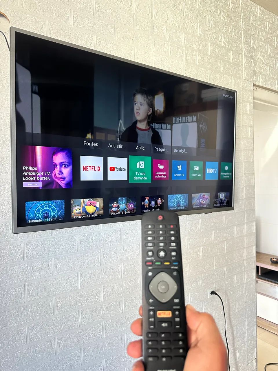 Tv smart Philips 50? 4K PRA IR EM BORA!!! - Foto 3
