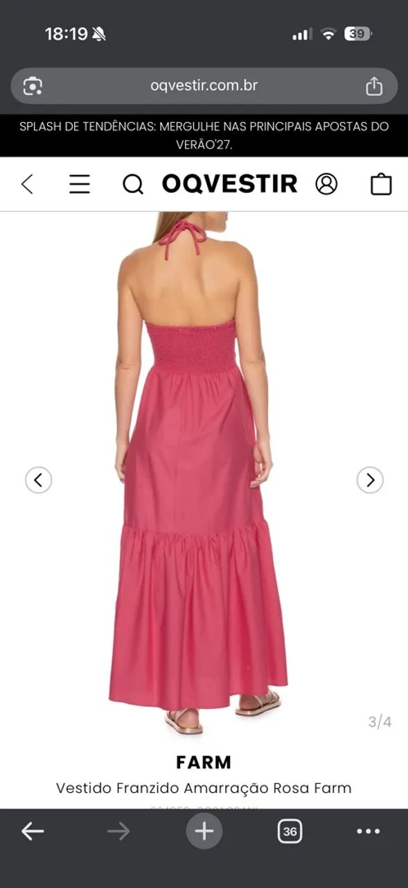 Vestido farm - Foto 4