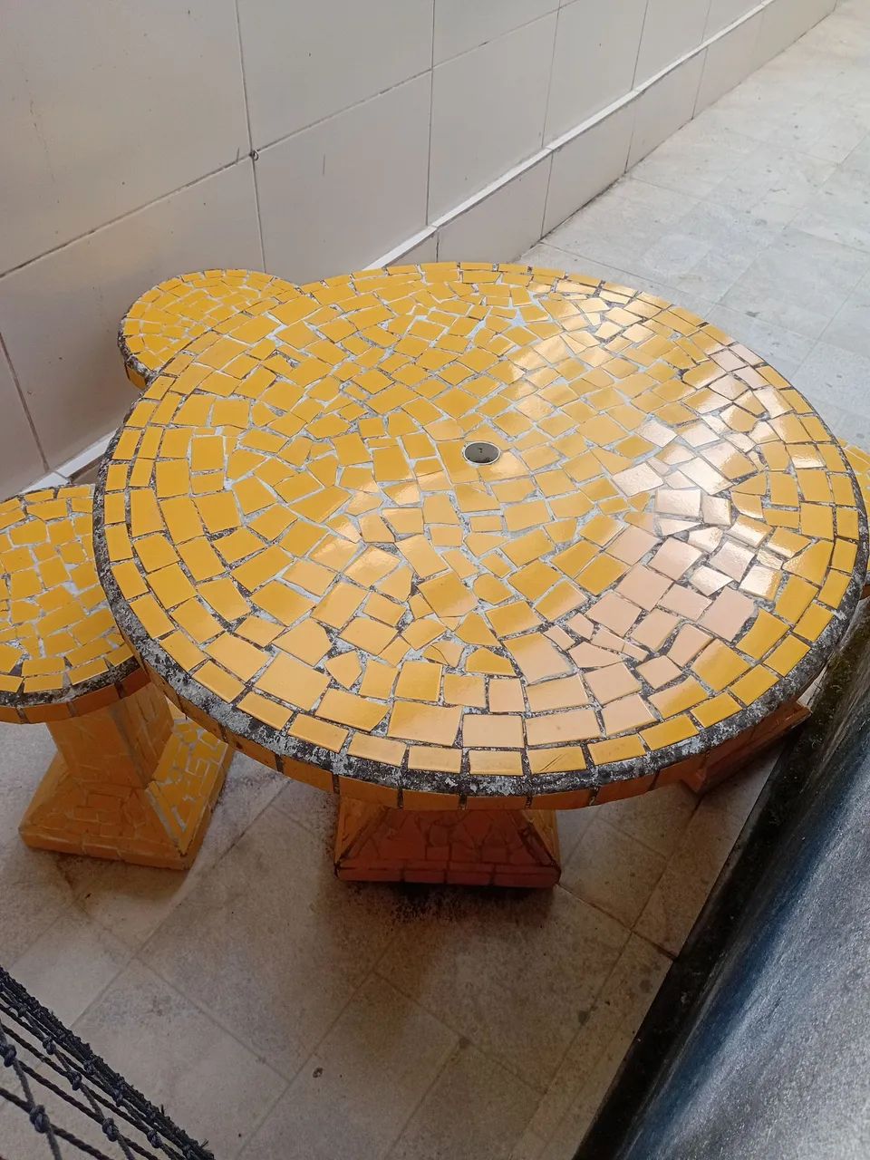 Conjunto mesa e banquetas concreto! - Foto 3