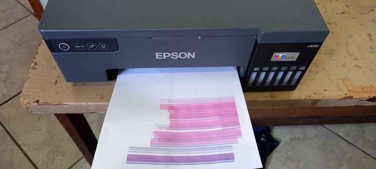 Impressora epson l8050 leia - Foto 2
