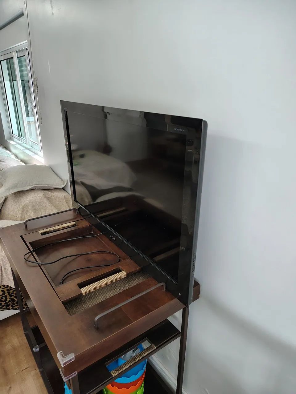 TV usada em excelente estado não é smart - Foto 3