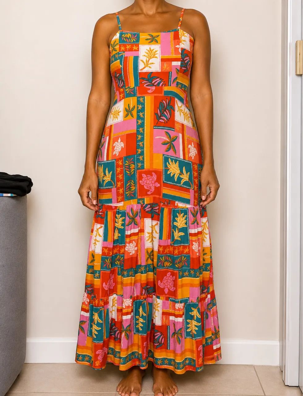 Vestido longo tamanho P - Foto 3