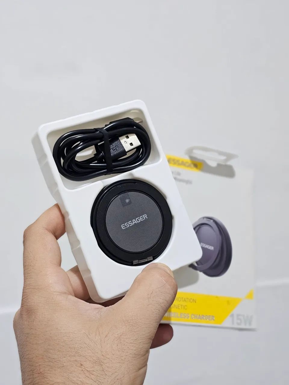 Carregador magnético Essager - 15w (Wireless Charger) - Foto 2