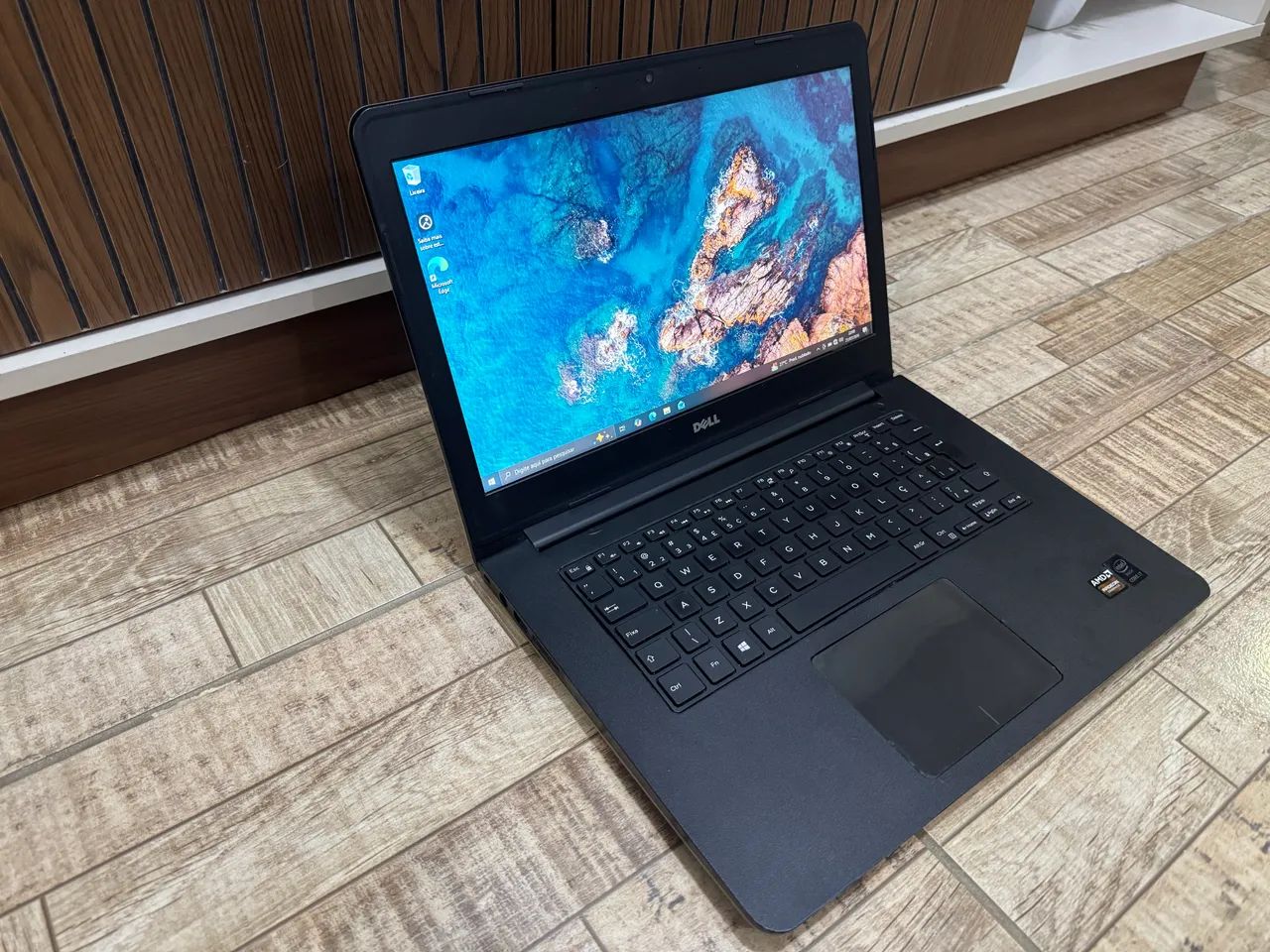 Notebook Dell Core i7 8gb SSD 120gb placa de vídeo amd 2gb aceito