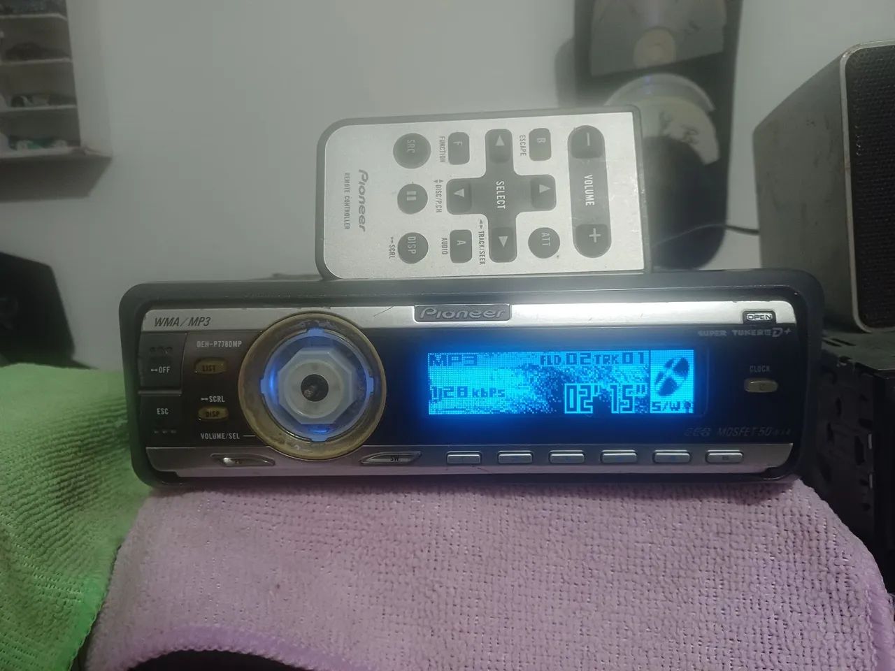 Pioneer deh 7780mp ( NÃO TEM USB NEM BLUETOOTH 