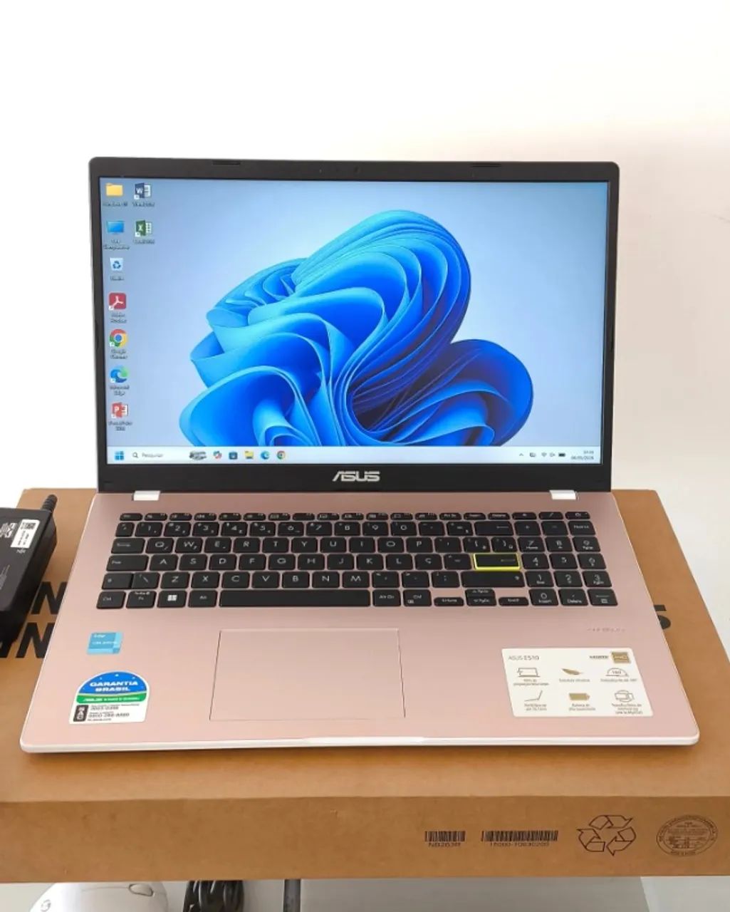 Notebook Asus E510K | Celeron N4500 | 4GB RAM | 128GB SSD | UHD | Tela 15.6"