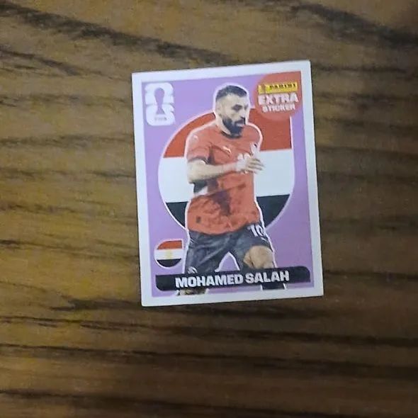 Figurinha Legend Original Copa 2026 Mohamed Salah Regular
