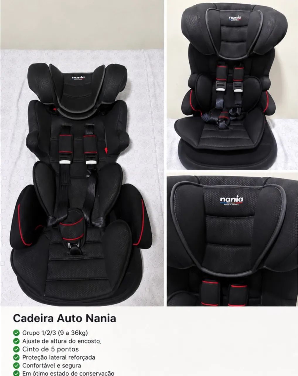 Cadeira bebê conforto
