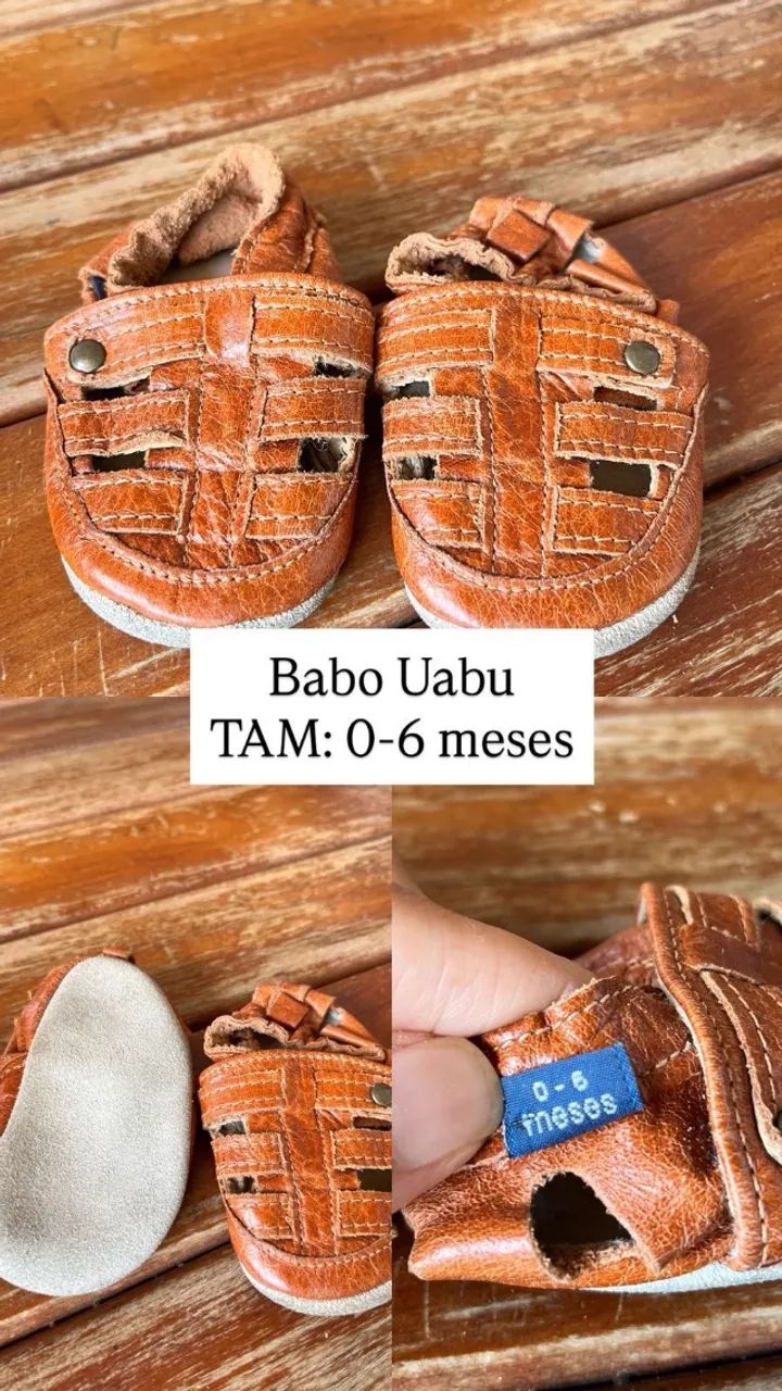 Sapato de bebê Babo Uabu - Foto 2