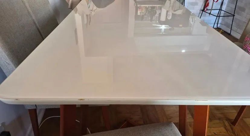 Mesa Jantar Munique 180cm com 6 cadeiras. - Foto 5