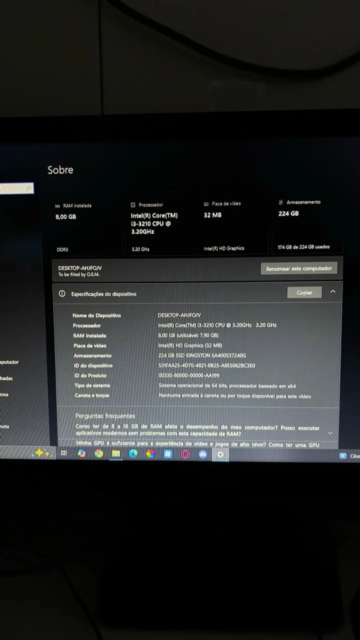 VENDO PC i3 3210 - Foto 3