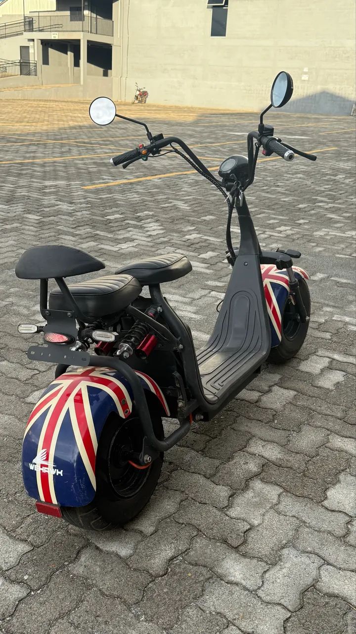 Scooter Elétrica Wehawk X7 2000w Bateria De Litio Removivel - Foto 5