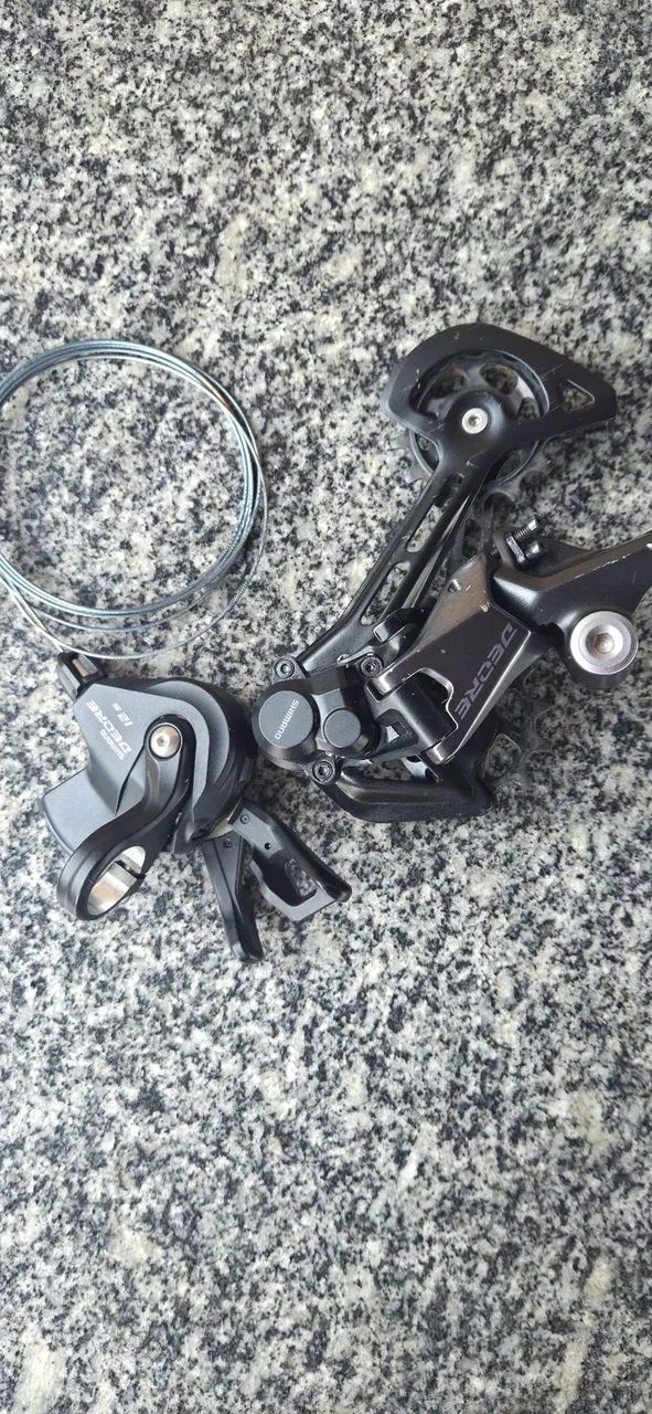 Kit Câmbio e Alavanca Shimano Deore