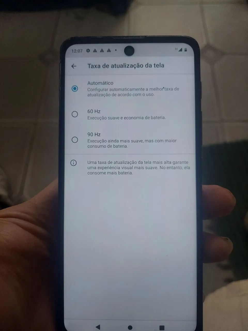 Moto e40 64g 4ram Funcionando perfeitamente  - Foto 3